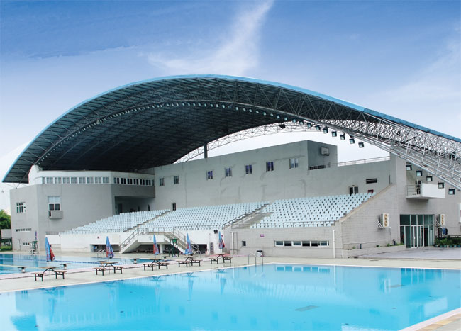 湖州游泳馆网架